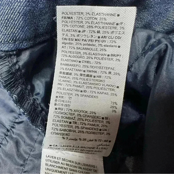 GAP Slim City Jeans Dark Wash Size Size 6R - Picture 8 of 16